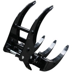 NEW Grapple Mini Excavator Accessory Digger Add-on For 1 Ton Small Excavator USA