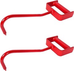 17′ Red Hay Hook 47010600 – Perfect for Hay Feeders, Fonts, and Troughs on Farms