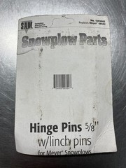 1302045 SAM 5/8″ HINGE PIN with Linch Pin Qty of 2 per package 08562 Meyer