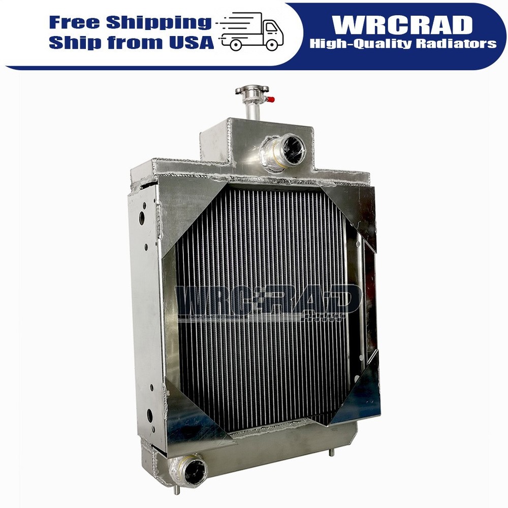 OEM# D89103 D77843 Aluminum Tractor Radiator For Case 580C 584C 585C 586C Models