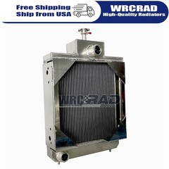 OEM# D89103 D77843 Aluminum Tractor Radiator For Case 580C 584C 585C 586C Models