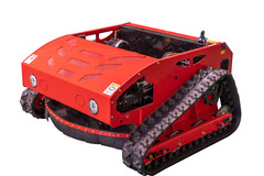 16 HP Remote Control Crawler Mower Adjustable Mowing Height Petrol Lawn Mower