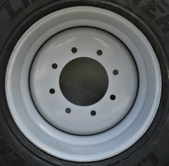 33×15.50-16.5 Solideal New Air Filled on 8 Hole Wheels, 331550165 TYRE, X 4
