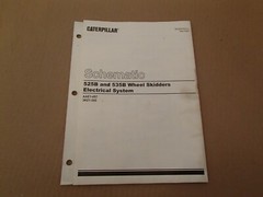 Caterpillar 525B 535B Skidder Electrical System Schematics , AAE1-457 , 3KZ1-305