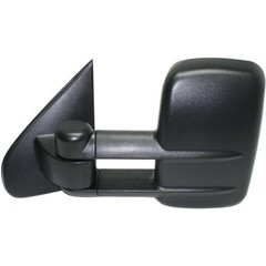 Tow Mirror Telescoping No Memory LH Black Chevy GMC Sierra 1500 Limited Textured