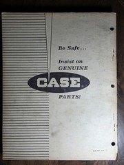 Case 630 Series Gasoline & Diesel Tractor Parts Catalog Manual RI B404 9/64