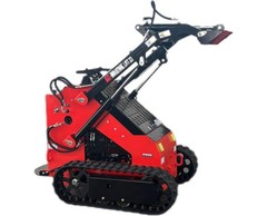 AGT LRT23 1 Ton Mini Skid Steer Loader with RATO R740 Engine Stand Behind