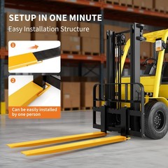 2pcs 96inch Heavy Duty Pallet Fork Extension Forklift Pallet Extensions Fork