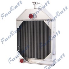 3 Row Aluminum Radiator For Tractor Case 580C 584C 585C 586C D89103 D77843