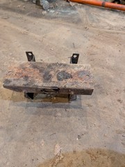 Allis Chalmers B Tractor Radiator Bracket Hand Crank Guide AC B