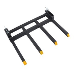Clamp on Heavy Debris Fork for Tractor Skid Steer Buckets Universal 2500lbs 42″