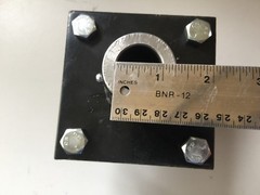 Behlen Laminated Tailwheel wheel Hub with 1″ Bushings (15-033)
