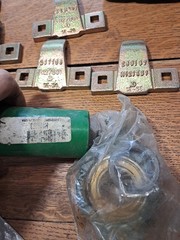 Large Lot Of John Deere, Cat New Holland OEM Parts New Old Stock And Used . K37