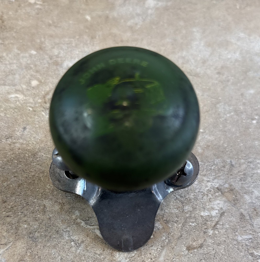Genuine John Deere Steering Wheel Handle Knob Ball Tractor Mower Spinner Green