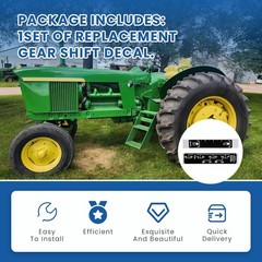 For John Deere Syncro-Range Tractor Shift Pattern Decal 4010 4020 4320 4520 5010
