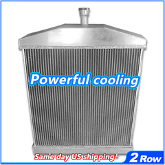 2 Rows Aluminum Radiator for Lincoln Welder 200 250 AMP SA200 SA250 G1087 H19491