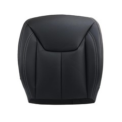 Driver Side Bottom Microfiber Leather Seat Cover Black Jeep Wrangler 2013-2017