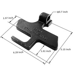 230 Hand-HELD Bucket Tooth PIN Removal Tool Pin Master #A23W Black – 2PCS