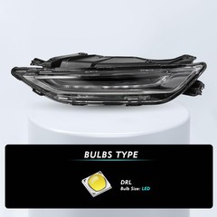 Headlight Assembly for 2019-2022 Chevy Blazer Left Driver Projector OE with Bulb