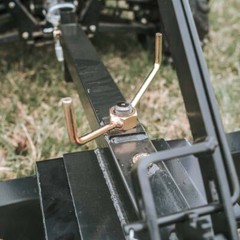 ATV Transformer Tow Frame With Grader Blade Attachment 4′