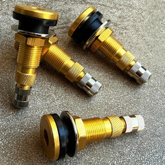 2Pieces TR618A Tractor Air/Liquid Valve Stems for Industrial Agricultural Wheels