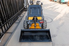 Free Ship MS380 Wheeled Mini Skid Steer Loader 23HP EPA Dual Pumps Gas Engine