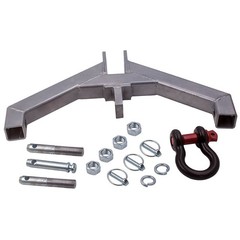 3 Point Trailer Hitch Receiver Tow Drawbar Adapter Attachments Log Skidder