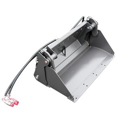HUAYEE NEW 4-in-1 Multi-Purpose Bucket for Mini Skid Steer Loader Attachments