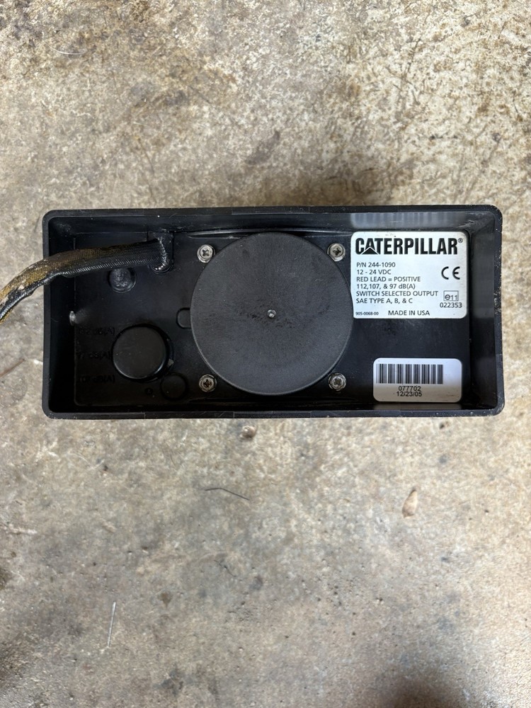 Caterpillar 244-1090 / 370-1485 9-32VDC 3 Volume Settings Back Up Alarm 112db
