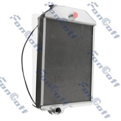 4 Row 70mm Aluminum Radiator For John Deere 4440 RE21897 AR79501 Tractor