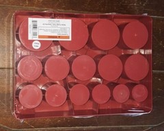 382pc O-Ring Assortment -SAE- Nitrile Rubber Construction! Item #67554