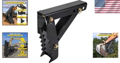 Professional Grade Bolt-On Backhoe Thumb – High Shear Strength Steel Design