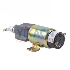 DC12V 24V Diesel Engine Stop Solenoid Valve Flame Out Fuel Switch For Generator