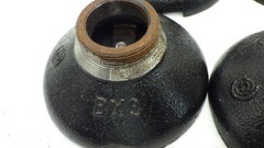 Lot of 5 WABCO 1032462 Cast Iron Dome Valve Caps PC502465 BX1 BX2 BX3