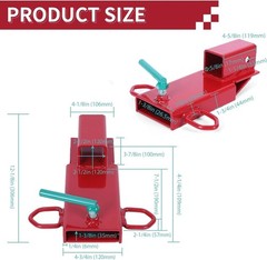 Clamp On Forklift Trailer Hitch Pallet Fork Towing Hitch 3000 LBS | Capacity …