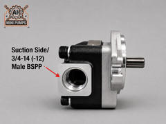 AHPR1 Hydraulic Pump for Chinese Mini Excavator RATO 420 Engine 9 Spline BSPP