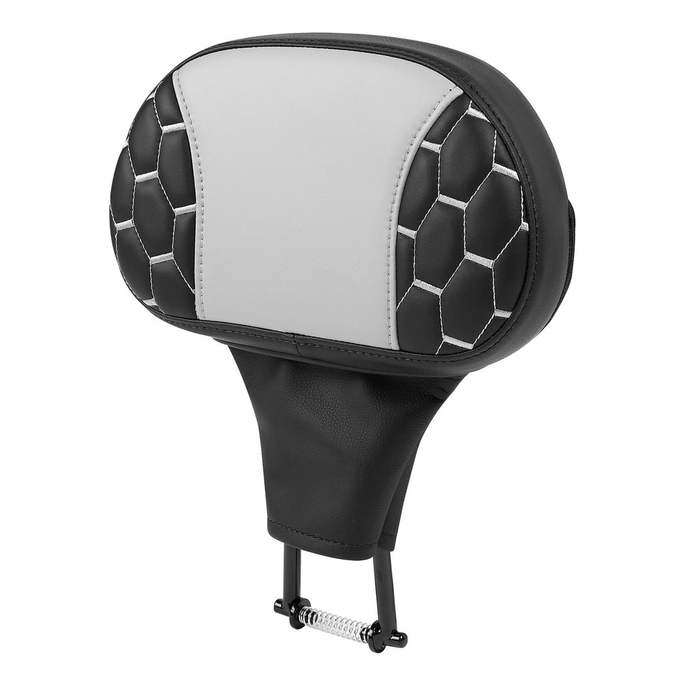 Sissy Bar Driver Backrest Touring Road King Street Glide 2009-2023 Black White