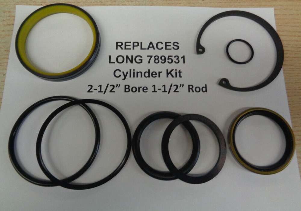 789531 replacement seal kit 2-1/2″ cyl. w/1-1/2″ Rod for Long 1548A BUCKET CYL