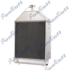 3 Row Aluminum Radiator For Tractor Case 580C 584C 585C 586C D89103 D77843