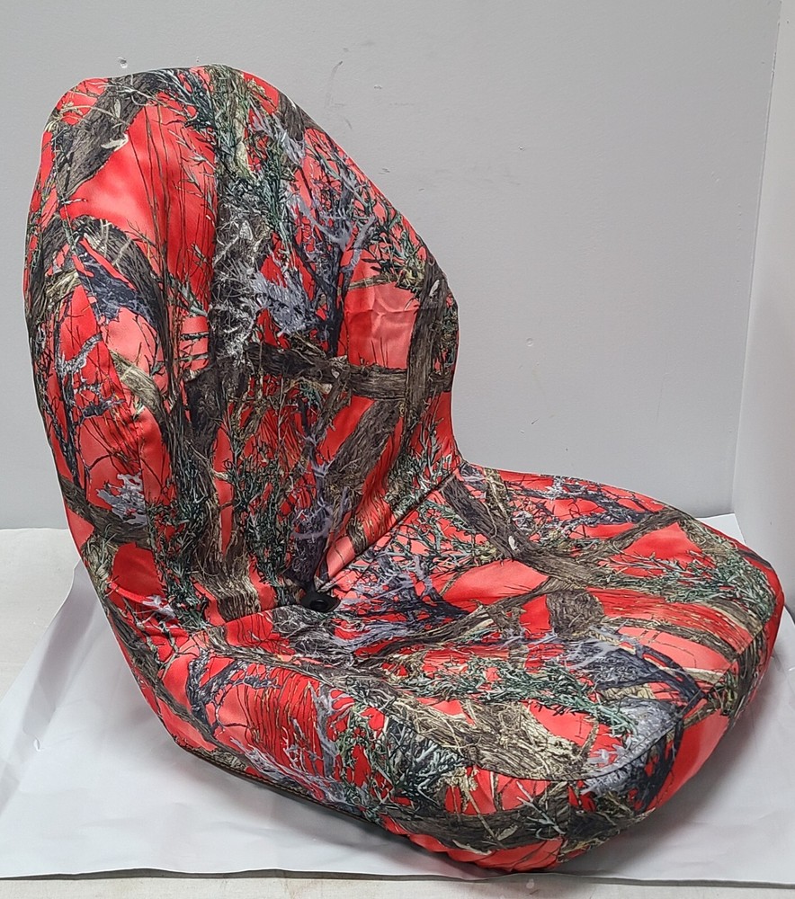 2008 & Up Kubota Seat Covers for tractor MX4800, MX5000, MX5200 in MC2 Red Camo