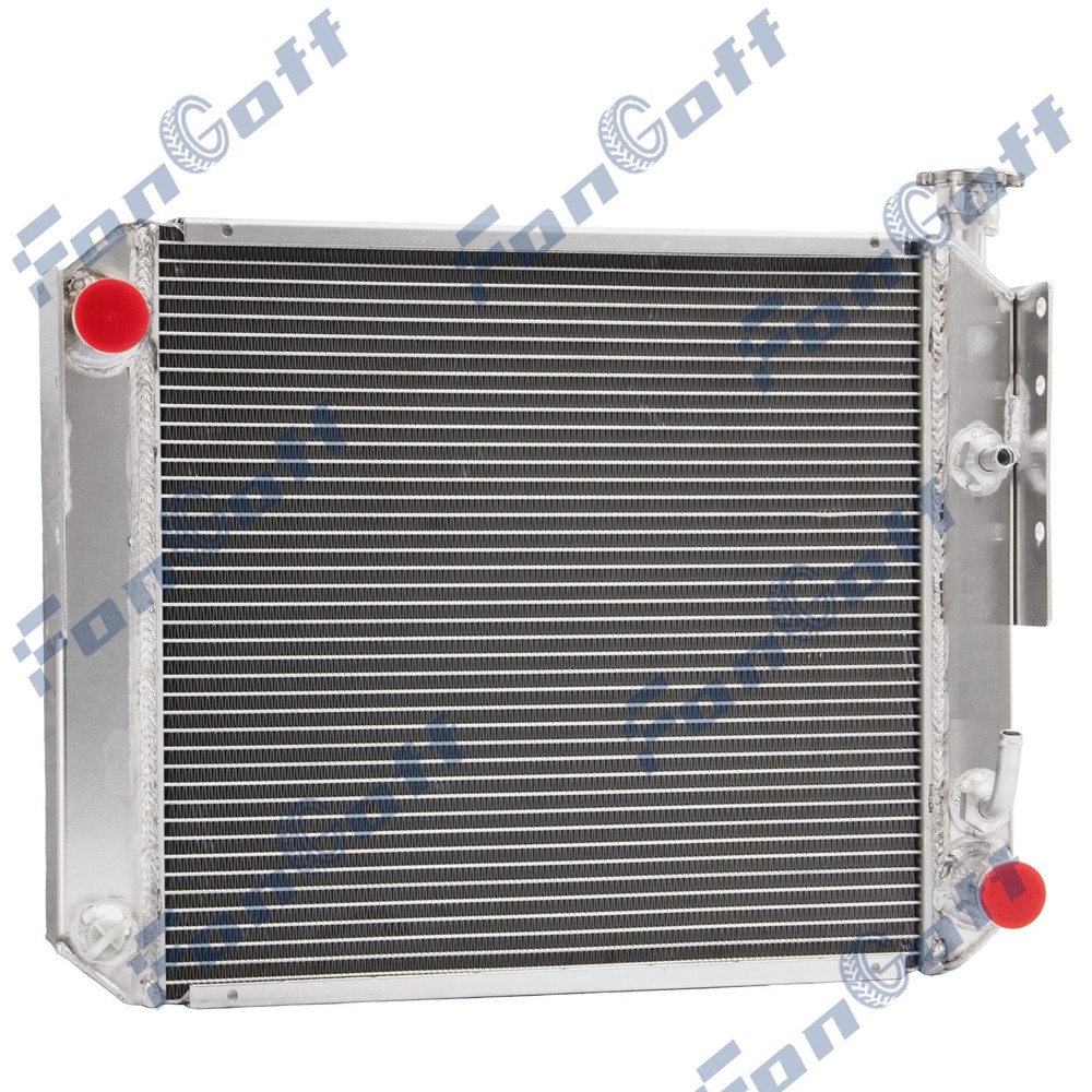 Forklift 4-Row Aluminum Radiator Fits Hyster Yale Replaces OEM Part 1329169