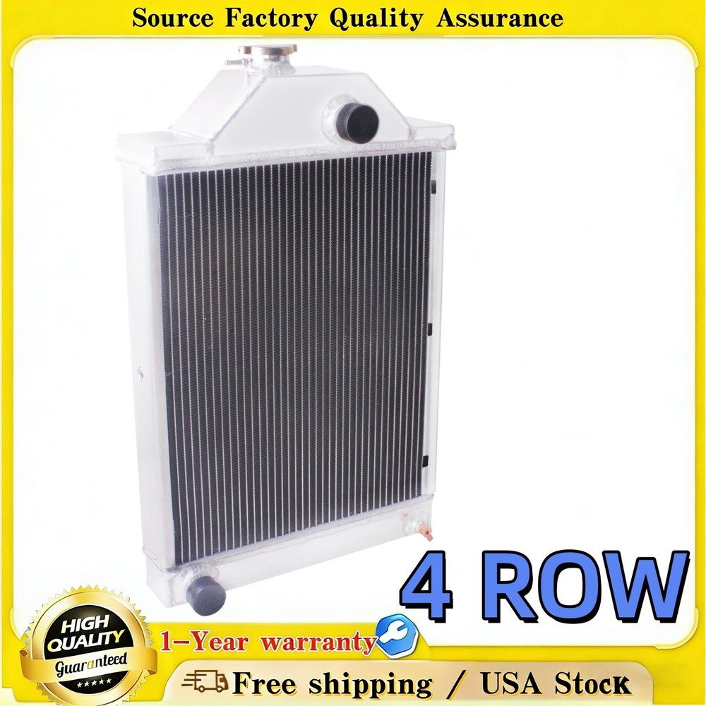 #194701M91 For Massey Ferguson 165 175 180 3165 506244M91 4Row Aluminum Radiator