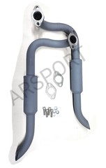 Exhaust pipes mufflers For Predator 670cc V-Twin, Small tractors Exhaust.