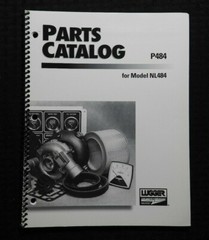 NORTHERN LIGHTS 484 NL484 DIESEL GENERATOR LUGGER PARTS MANUAL CATALOG MINTY