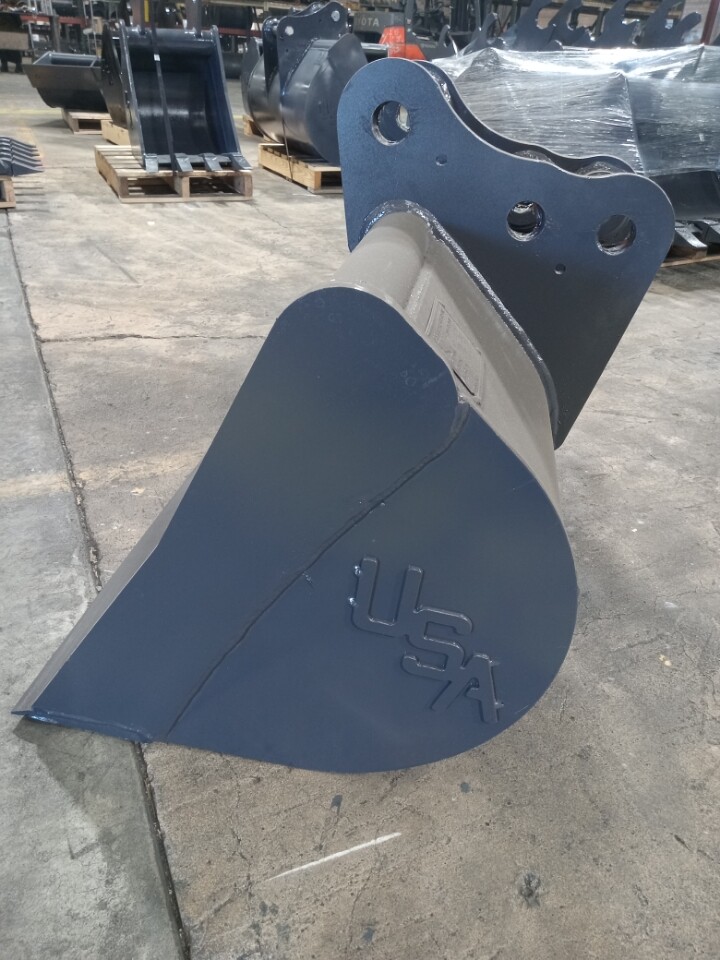 36 Inch Excavator Ditching Bucket Fits Kubota U35 Pin On by USA Attachments