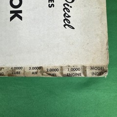 1948 General Motors Diesel, Parts Book Manual for Industrial Models Series 71