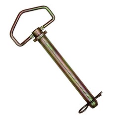 3/4 X 6-1/4 Farm Tractor Towing Draw Hitch Pin Equipment Implement Pulling Truck