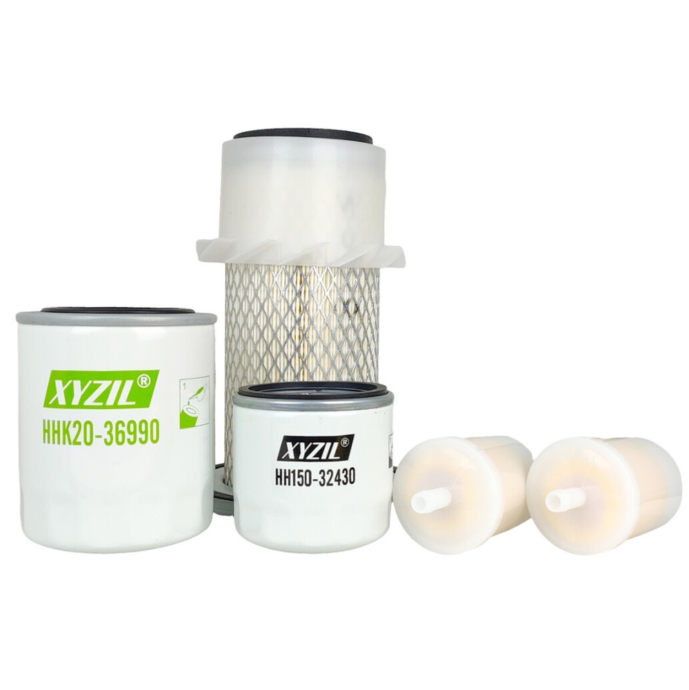 In-Line Fuel Air Oil HST Filter Kit Fit for Kubota G1700 G1800 G1900 G2000