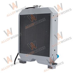 3 Row Aluminum Radiator for Kubota Power Unit Model A-41 1662572061 1662572001