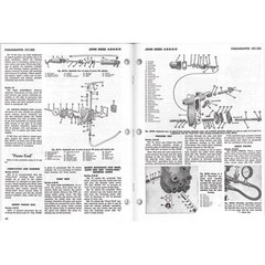 SHOP MANUAL Fits John Deere A B D G H M MT Tractor